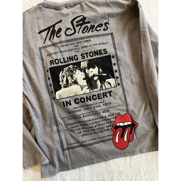 Zara Rolling Stones Shirt Size 13-14 NWT - Picture 3 of 4